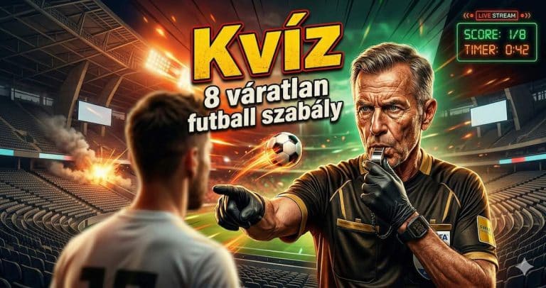Kvíz: 8 fifikás futballszabály, amin még a PL-bírók is elgondolkoznának. Te mennyit tudtál?