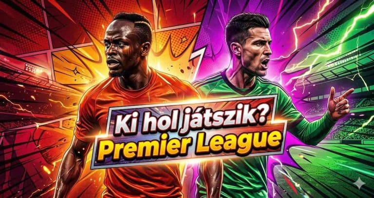 Kvíz: tudod-e melyik sztár melyik Premier League csapatban játszik?