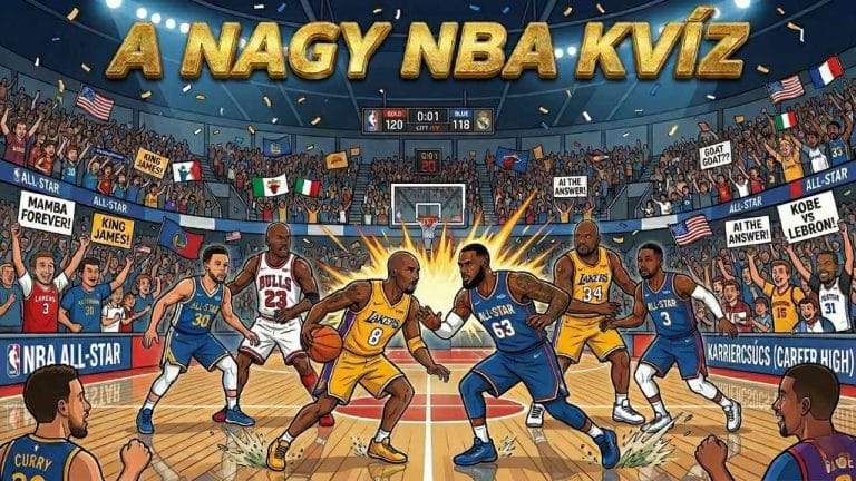 A Nagy NBA Karriercsúcs Kvíz: Amikor a Legendák Megőrültek a Pályán