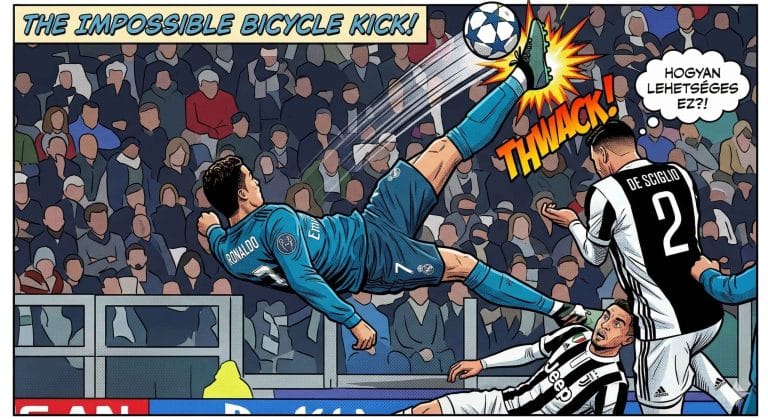 Foci kvíz: A Futballtörténelem Legnagyobb Ollózása! Tudod hová lőtte CR7 csodagólját?