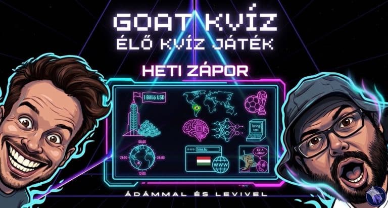 GOATkvíz Heti Zápor Ádámmal és Levivel. Június 5.